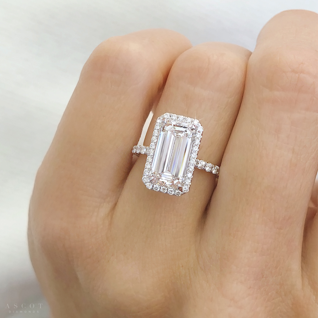 Emerald Cut Engagement Rings